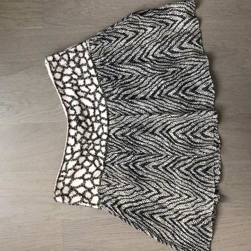 Beaded Parker Mini Skirt